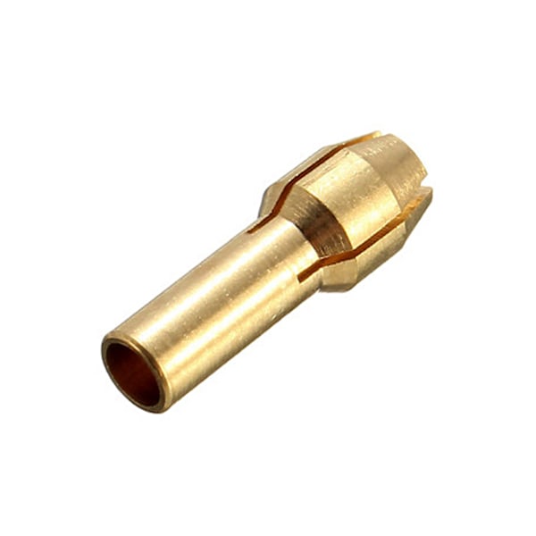 10 st Brass Borrchuck Collett Bits för Rotationsverktyg 0,5-3,2 mm 4,3 mm Skaft