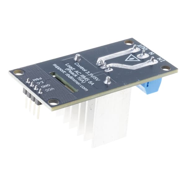 8A 3.3V/5V Laststrøm Dimmer Modul Sikkerhetslys Dimmer Modul 1 Kanal 3.3V/5V 8A-400V Lys Dimmer Modul