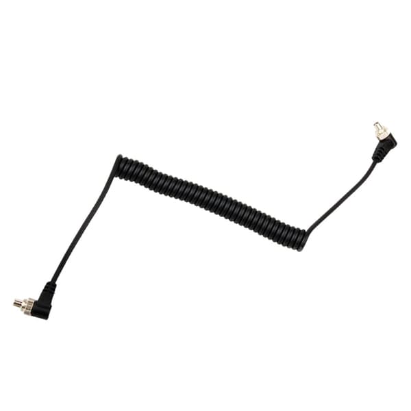 M-M PC Sync-kabel han til han Flash-fjederkabel med skruelås til