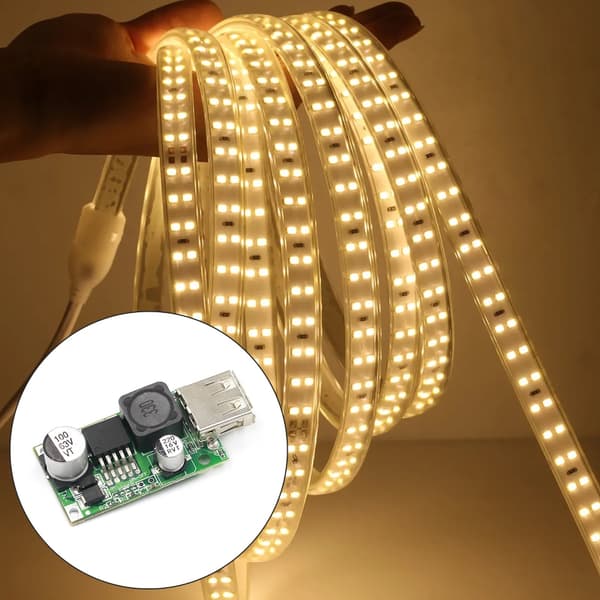 5V USB-lademodul Step Down-omformer 12V 24V 36V 48V til 5V USB-lading