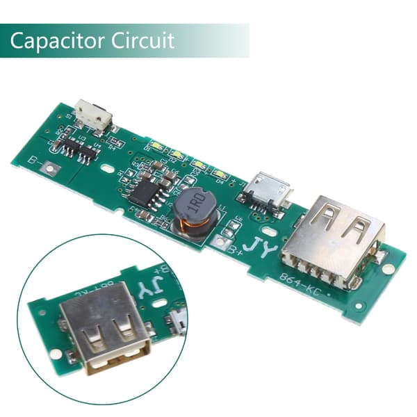 5V 2.1A Powerbank Oplader Modul PCB DIY Lithium Batteri Board Til