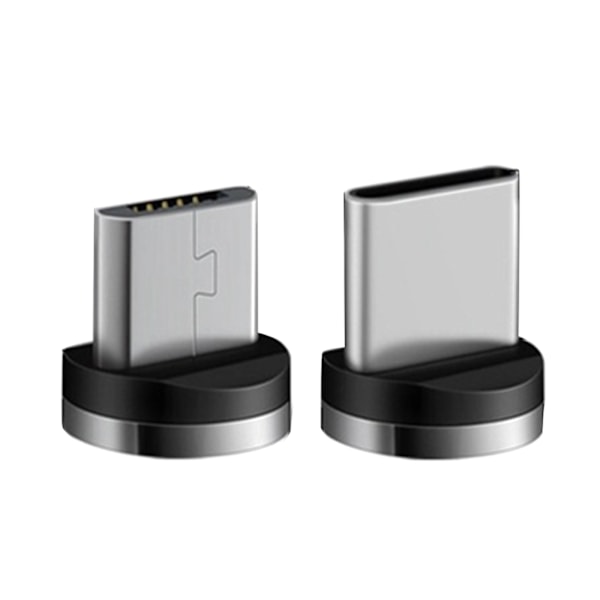 Magnetisk Laddaradapter Skyddar Mot Damm och Smuts Typ C Micro USB Ask-Säker U