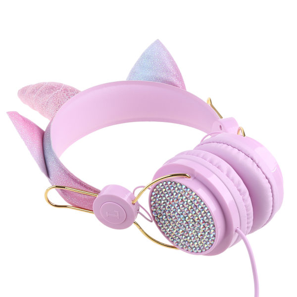Barnheadset Lärande Rekvisita Universal 3.5mm Jack Bra Hjälp för Onlineklass