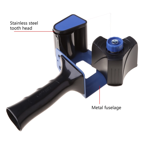 Packtejp Dispenser Cutter för tätning Packer Dispensador Adhesiva Hållare