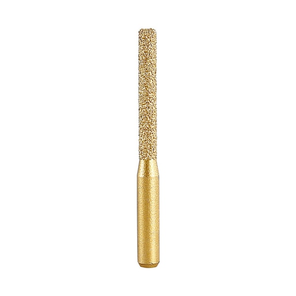 Lödd Diamantfräs Golden Rak Skaft Marmor Sten Granit Gravyr Maskin Kanter Slip Maskin Carving