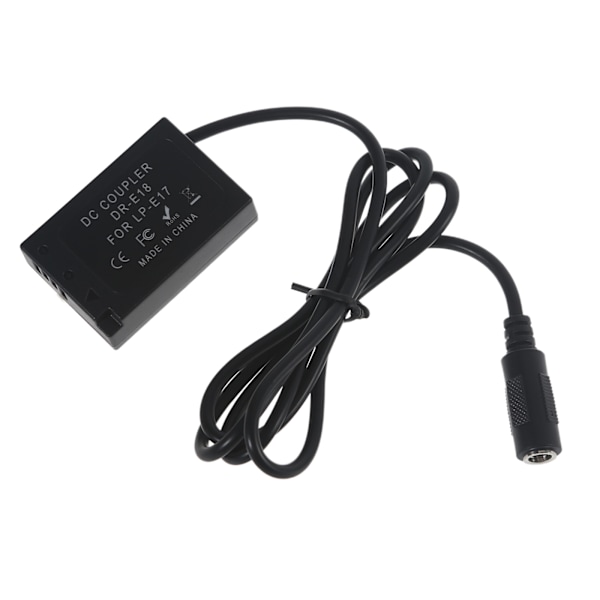 ACK-E18 USB-C AC-adapter DR-E18 LP-E17 Batteri för DC-kopplingsladdare