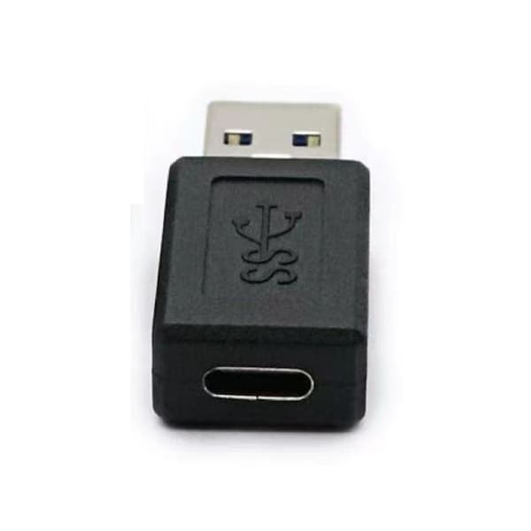Tehokas USB3.0 - Type C -sovitin tukee 5 Gbps:n nopeaa tiedonsiirtoa ja 5V3A-latausta