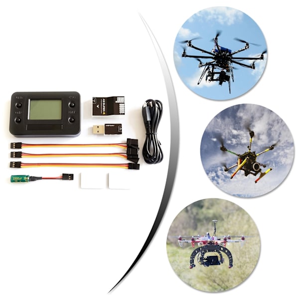 Præcis Super 4 Flyvekontrolsystem Stabilisering Balancering 32bit null - Standard set