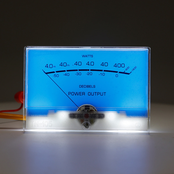 Audio-Enhet Cykel Högprecision VU-Ampermeter DB-Mätare med Glödlampa Strömurladdning Mekanisk Platt Mätare med Bakgrundsbelysning