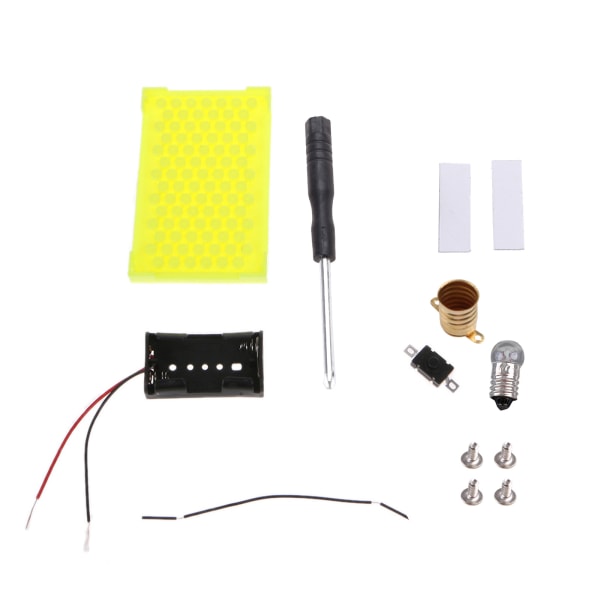 Kids Science Experiment Kits Färgglada fiberoptiska lampor Pedagogisk leksak DIY