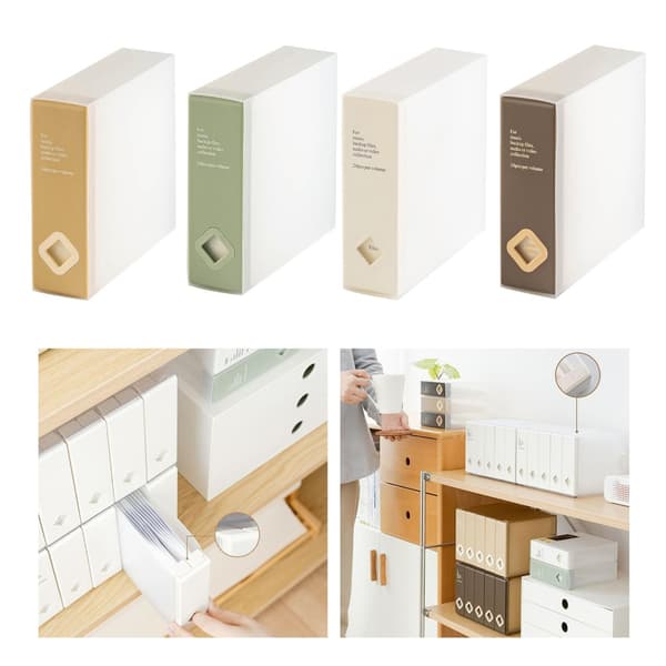 Opbevaringsboks til 24 CD'er, ridsefast CD-holder til organisering og beskyttelse White