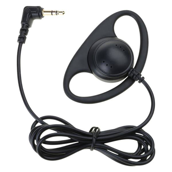 USB C/3,5 mm enkelt sidet ørekrog høretelefon 32Ohm til guidesystemer telefon tablet null - 3.5 elbow