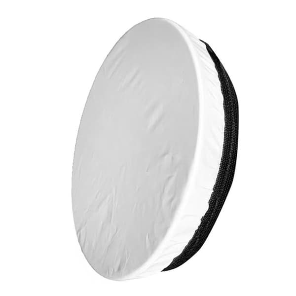 Myk diffusor lampe deksel reflektorer lampe sokk stoff diffusor for blinkende lys White