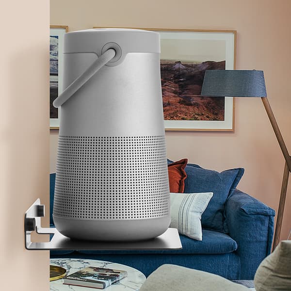 Metallhögtalarstativ Väggmonterad Konsol Stativ Universal Bluetooth-kompatibel Högtalarförvaring