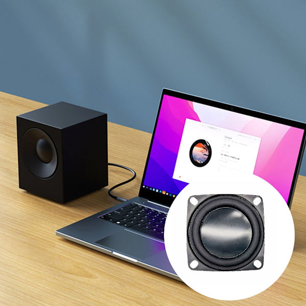 Portabel Högtalare med Magnetiska Ytor, Hatt, 15W Effekt, Fullt Frekvensområde, Minihögtalare, Pålitlig Bas, Långvarig Prestanda