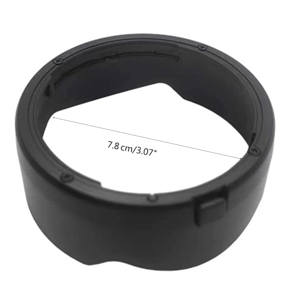 EW-65C Kameralinshuv för RF16mm F2.8 STM Objektivhuv Undvik Omgivande Interferens Lins Skyddande Huv