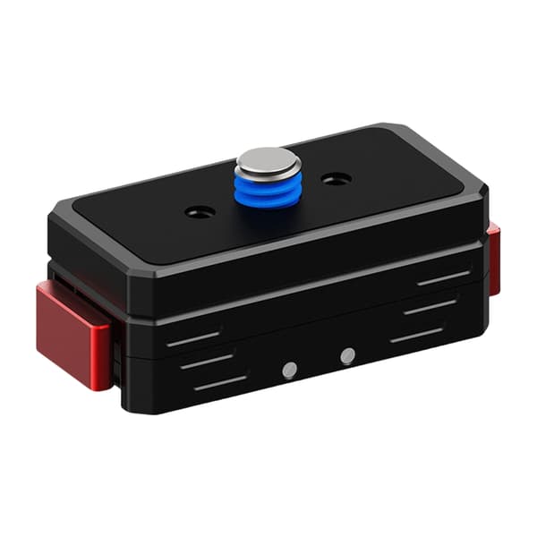 Multifunksjonell magnetisk adapterplate for 360 kameramonteringer 1/4 tommer aluminiumslegering 2