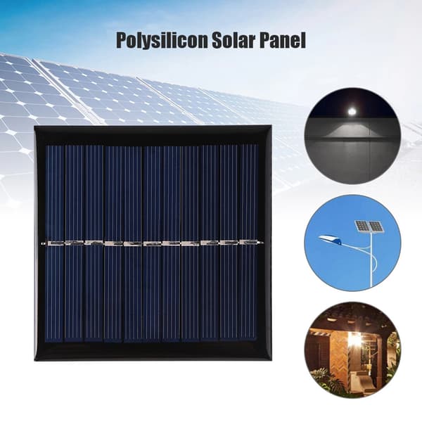 1W 5.5V USB Mini Solpanel DIY Solsystem, Højkapacitets Solenergi Ekstern Batteripakke til