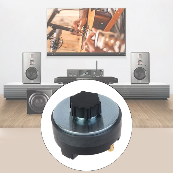 Högtalare Titanium-Film Diskanthögtalare 80W 8Ω 34,4mm Röstspolsdiameter Bärbar Audio Diskantljuddrivarenhet