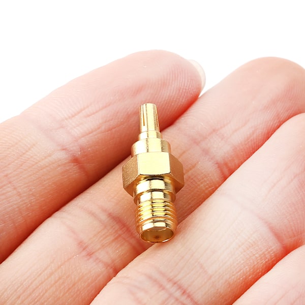 CRC9 Hanplugg till SMA Honkontakt RF-kontakt Koaxialomvandlare Adapter Rak