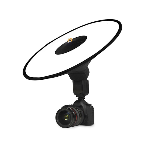 Universal 42cm Rund Studioblixt Softbox Speedlite Diffuser Reflektor Rem Ny