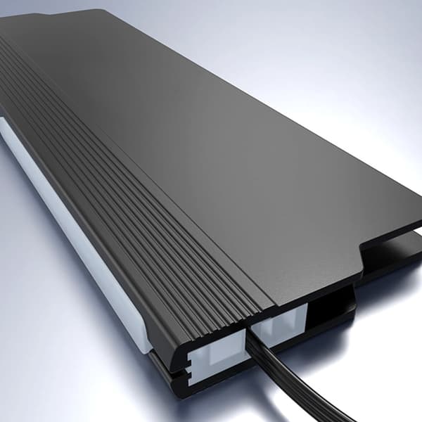 Metalkøleplade til DDR5 RAMs Desktop Hukommelse med ARGB Belysningsfunktion Black