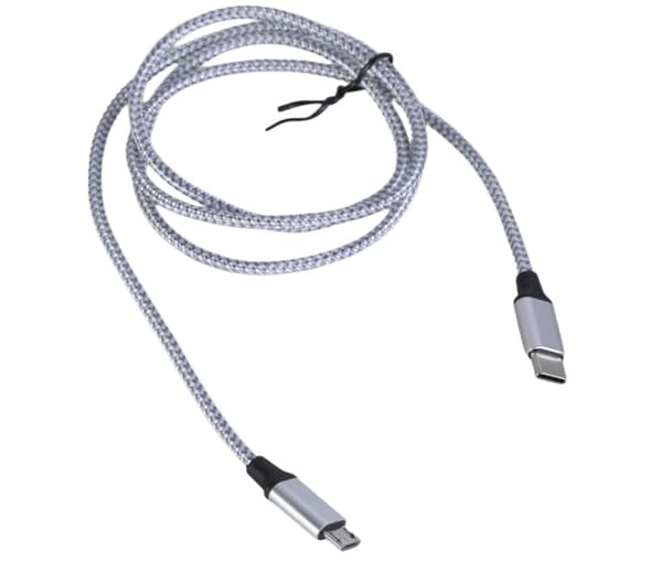 USB C til 5-pin USB-adapterkabel 5V2A og 480 Mbps dataoverførsel til opladning og datadeling mellem enheder 0.5m