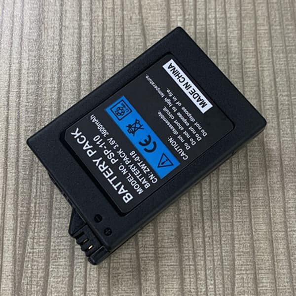 2 stk. bærbar gamepad-batteri 3,6V 3600mah til 2000 til 3000