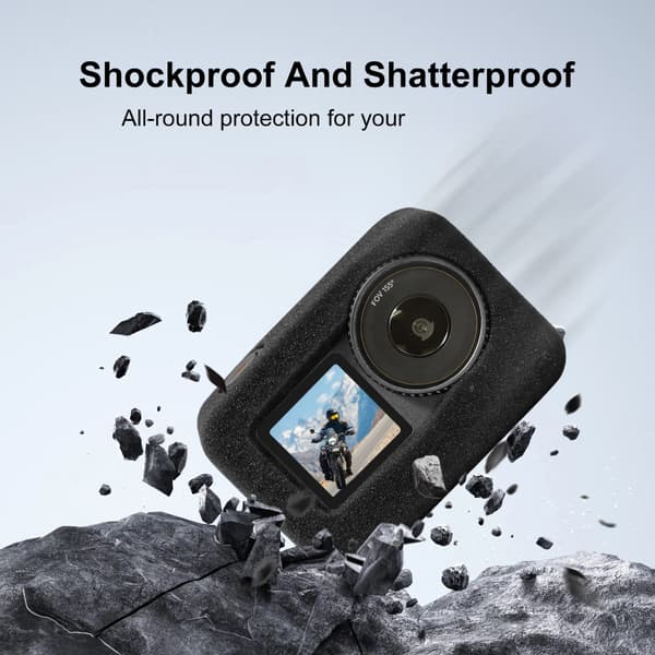 Stötsäker Ljudisolerande Vaddering för Action 6 Bärbara Videoinspelningssystem 2pcs