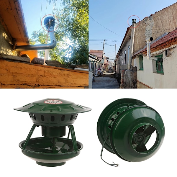 Indragetfläkt Avgasfläkt Hushållsavgasrökfläkt för Hemanvändning 220V, 60W