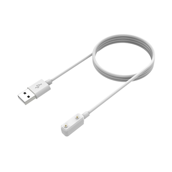 Snabb laddningskabel ABS USB-sladd Armband Laddningssladd Lämplig för Fit 3 White