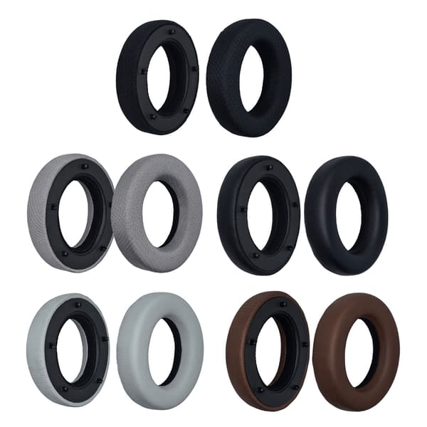 1 par øreputer til Focal Clear Elegia hodetelefoner øreklokker øretelefonhylse Black mesh Reverse