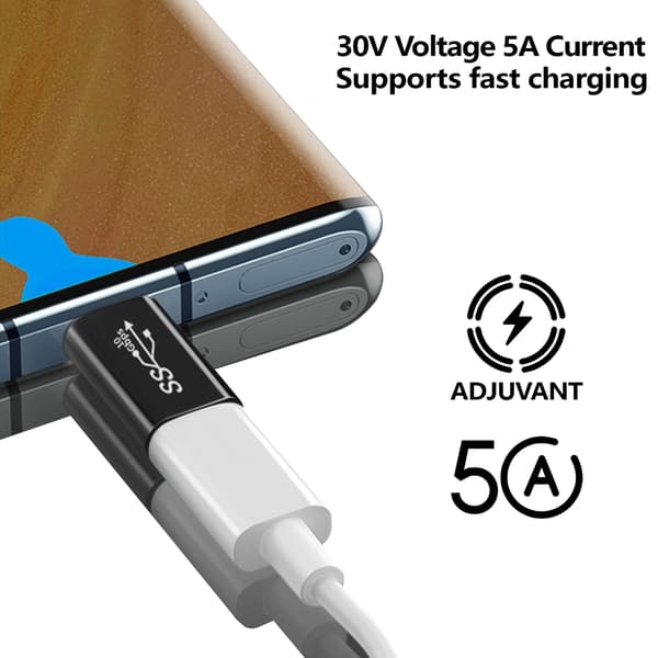 USB C -jatkoadapterit, huippunopea lataus ja jopa 10 Gbps:n tiedonsiirto null - C