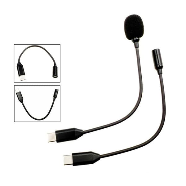 USB C Computermikrofon Desktop Omnidirektionel Kondensatormikrofon Erstatning Not supported for ex
