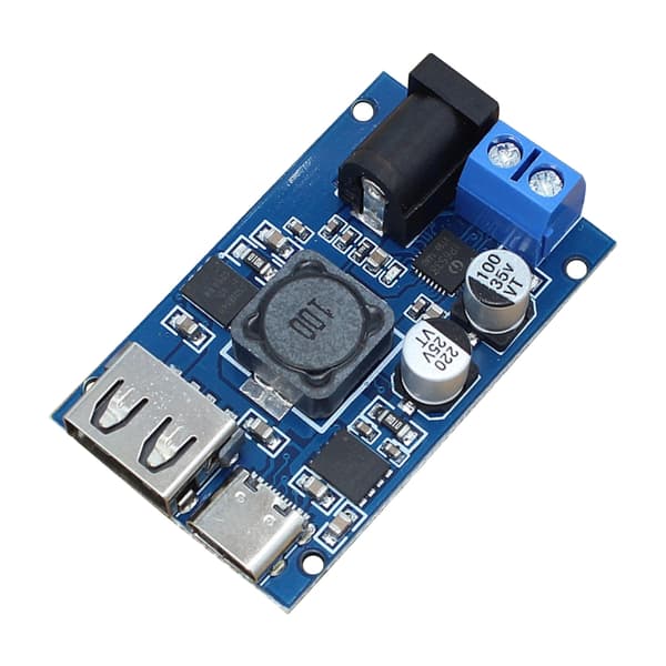 12V til 5V Step Down-omformere Strømadapter for hurtiglading av enheter USB-port