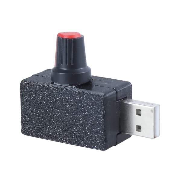USB-ventilator trinløs hastighedsregulator, 5V strømregulator med skiftende ventilatorhastighedsstyring til køleenheder