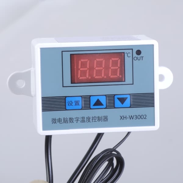 Universal USB Temperaturkontroll Strømkabel USB 5V Digital Temp Kontroller for Vifter og Blåsere Støtter Opptil 50W