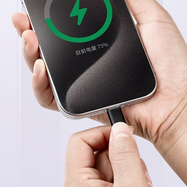 Flexibel USB Typ C-kabel möjliggör snabb laddning och snabb Typ C-laddning 1m