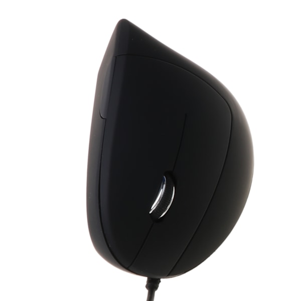 Svart 2.4GHz Mus Vänsterhänt Ergonomisk Vertikal Mus för Dator Laptop PC Rechargeable