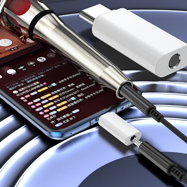 USB A Han til 3,5 mm TRRS Hun Adapter til Hovedtelefoner og Mikrofoner på Bærbare Computere Stationære Computere Digital Lydtransmission Black USB Port