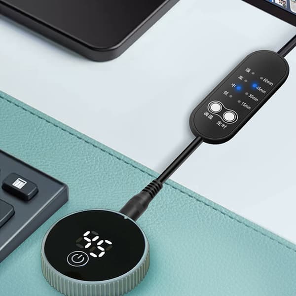Fleksibel USB til DC35135 ladekabel med timer og temperaturjustering