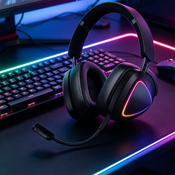 Justerbara mikrofoner för 2 headset Anti-interferens Guldpläterade kontakter