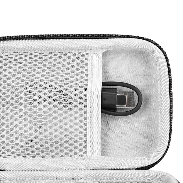 Multifunktionellt resefodral för GO 3 Högtalare Ljudförvaring Utomhus Inner Gray