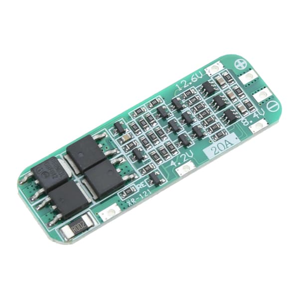 3S 20A 12.6V Li-ion Cell BMS Batteriskyddskort Litiumbatteriskydd