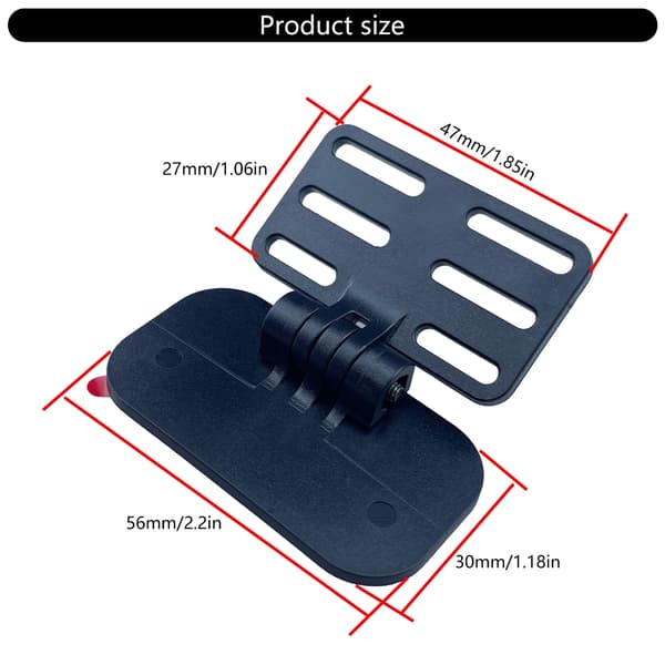 Flexibelt bil-DVR-stöd för instrumentbräda, kamerastöd för berg och stadsväg null - Bracket