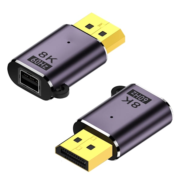 Mini Adapter Han til Hun Konvertere DP1.4 null - DP M to Mini DP F