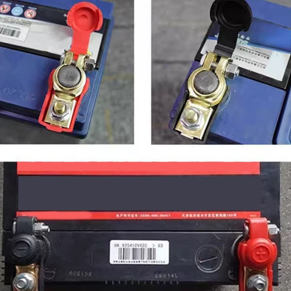 Bil Auto Snabbkoppling Batteripolsklämmor För 12V 24V Fordon Small diameter Alloy model