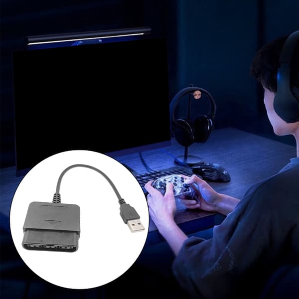 Gaming Tilbehør Konverter Kabel Controller Adapter Tilslut til Konsol null - PS3 one out two PS2