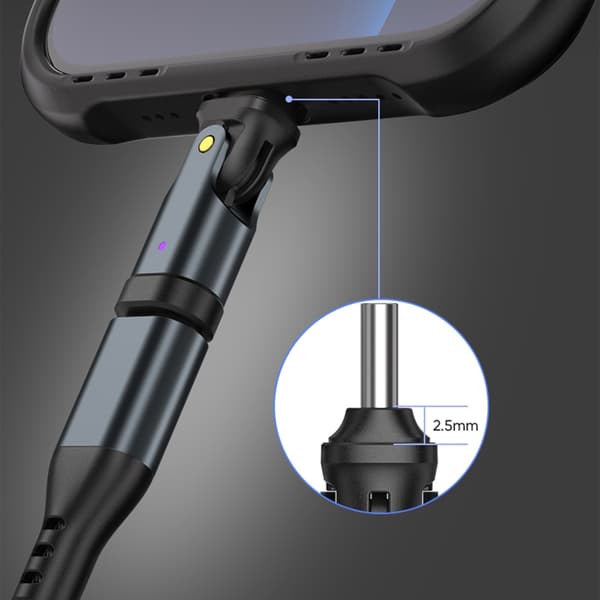 Flexibla Vridbara PD240W USB C Adapterkontakter Snabbladdning 5A Utgång Hög hastighet 480Mbps Datasynkronisering För Gaming 1pc
