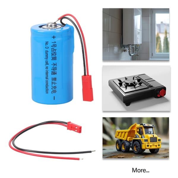 No.D Dummy Batteri Plassholder For Elektronikkapparater Strømadapter Bruk